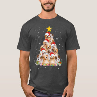 Cavachon kerstboom Funny Dog Lover Gifts T-shirt