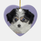 Cavachon Love Ceramic Ornament (Achterkant)