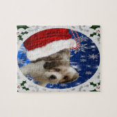 Cavachon Puzzle, kersthond Legpuzzel (Horizontaal)