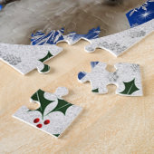 Cavachon Puzzle, kersthond Legpuzzel (Zijkant)