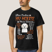 Cavachon Visting My House T-shirt (Voorkant)