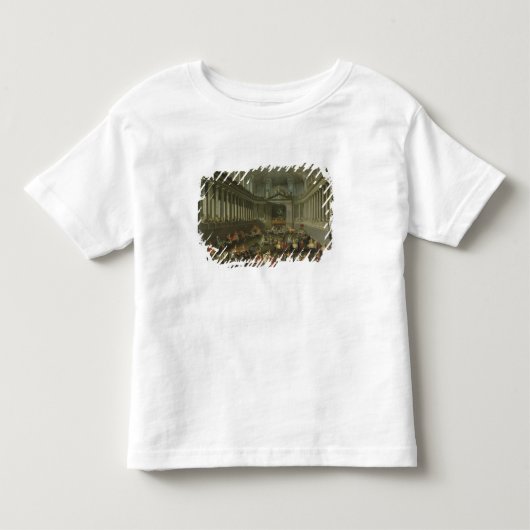 Cavalcade op de Winterschool Kinder Shirts (Voorkant)