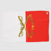 Cavalerie CAV Golfhanddoek (Horizontaal)