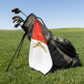 Cavalerie CAV Golfhanddoek (Groen)