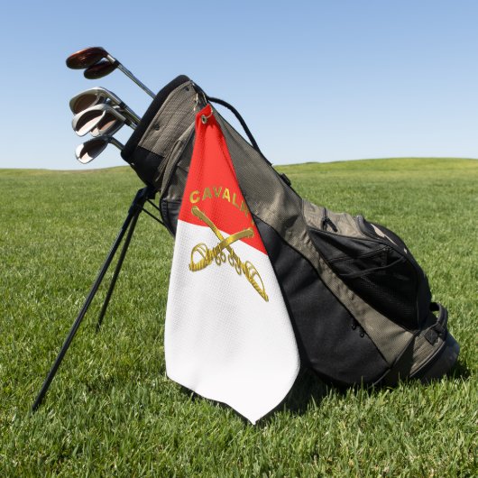 Cavalerie CAV Golfhanddoek (Groen)