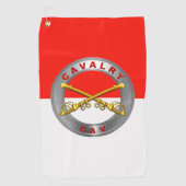 Cavalerie CAV Golfhanddoek (Voorkant)