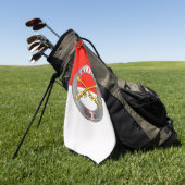 Cavalerie CAV Golfhanddoek (Groen)