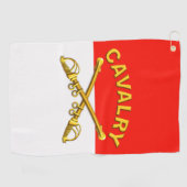 Cavalerie CAV Golfhanddoek (Horizontaal)