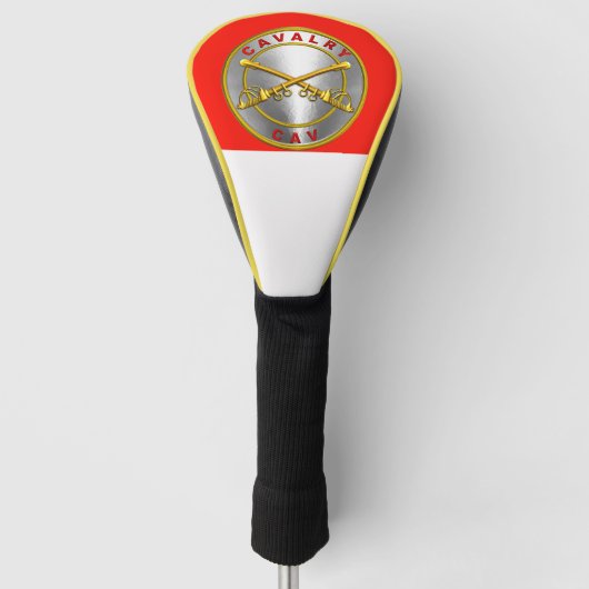 Cavalerie CAV Golfheadcover (Voorkant)