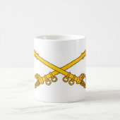 Cavalerie kruiste sabers koffiemok (Center)