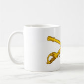 Cavalerie kruiste sabers koffiemok (Links)