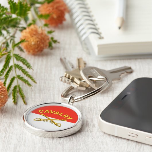 Cavalerie Sleutelhanger (Zijkant)