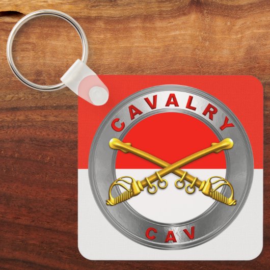 Cavalerie Sleutelhanger (Voorkant)