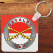 Cavalerie Sleutelhanger (Achterkant)
