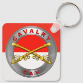 Cavalerie Sleutelhanger (Achterkant)