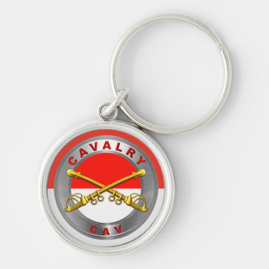 Cavalerie Sleutelhanger (Voorkant)