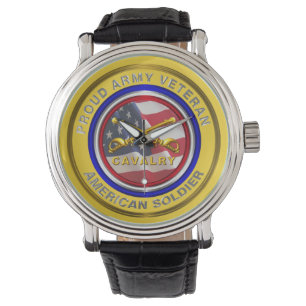 Cavalerie-veteraan "CAV" Horloge