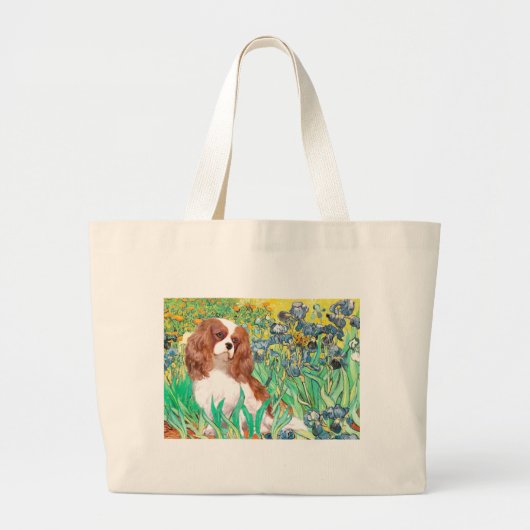 Cavalier 2 (Bl) - Irissen Grote Tote Bag (Voorkant)