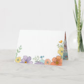 Cavalier aangepast bedankkaart (Achterkant)