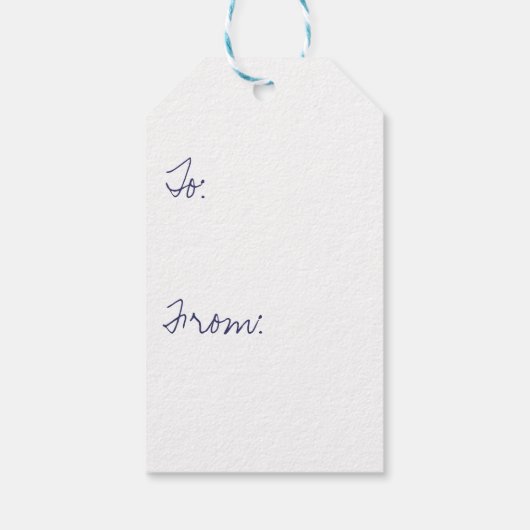 Cavalier Afstuderen Cadeaulabel (Achterkant)