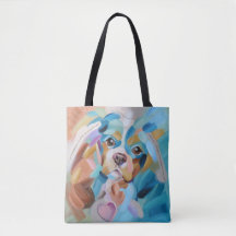 Cavalier art canvas tas
