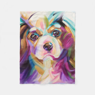 Cavalier Art Fleece deken