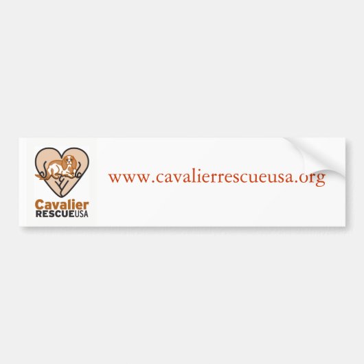 Cavalier Bumpersticker (Voorkant)