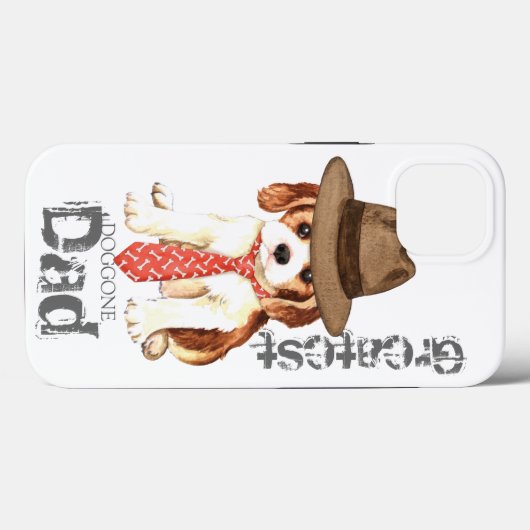 Cavalier Dad Case-Mate iPhone Case (Achterkant (horizontaal))