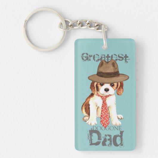 Cavalier Dad Sleutelhanger (Voorkant)