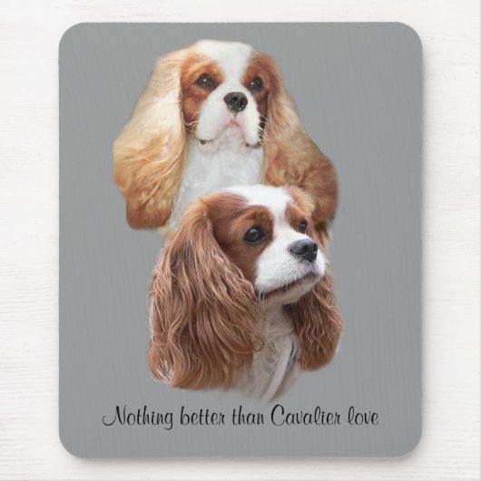 Cavalier  Girls Mousepad Muismat (Voorkant)