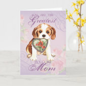 Cavalier Heart mama Kaart (Gele Bloem)