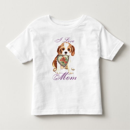 Cavalier Heart mama Kinder Shirts (Voorkant)