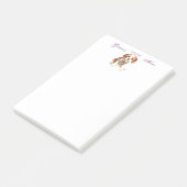 Cavalier Heart mama Post-it® Notes (Schuin)