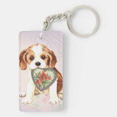 Cavalier Heart mama Sleutelhanger (achterkant)