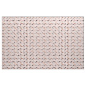 cavalier kc spaniel dog roze florons stof (Yard (91,4 cm))