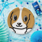 cavalier kcs naar blenheim papieren bordje (Feest)