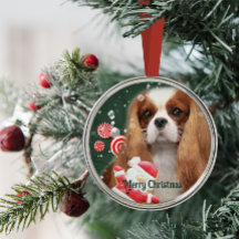 Cavalier kerstornament Metal Ornament