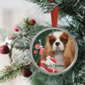 Cavalier kerstornament Metal Ornament
