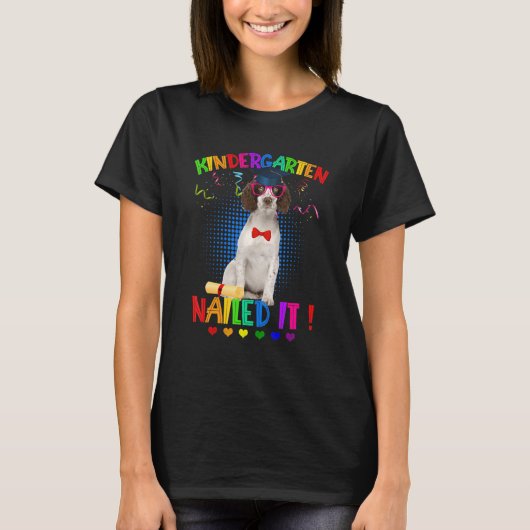 Cavalier King Afstuderen Klasse of 22 Kindergarten T-shirt (Voorkant)