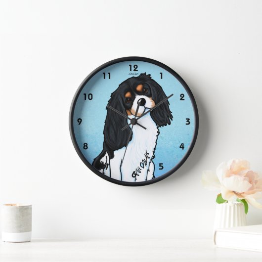 Cavalier King Charles Acrylic Wall klok (Huis)