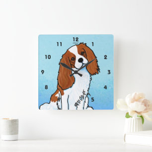 Cavalier King Charles Acrylic Wall klok