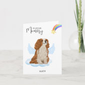 Cavalier King Charles Angel Dog Pet verliest sympa Kaart (Voorkant)