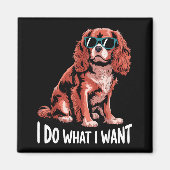 Cavalier King Charles Art For Men Women Cavalier S Magneet (Voorkant)