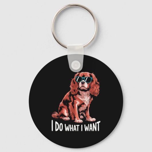 Cavalier King Charles Art For Men Women Cavalier S Sleutelhanger (Voorkant)