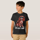 Cavalier King Charles Art For Men Women Cavalier S T-shirt (Voorkant volledig)