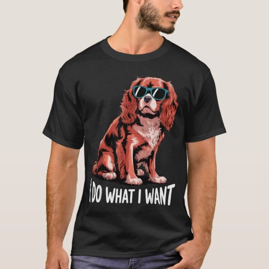 Cavalier King Charles Art For Men Women Cavalier S T-shirt (Voorkant)
