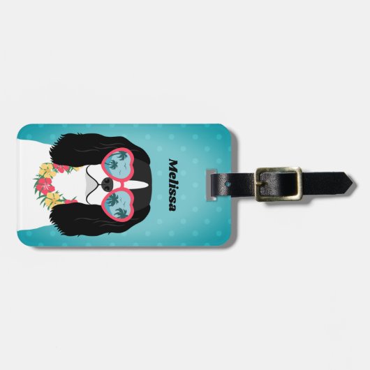 Cavalier King Charles, Bagagelabels uit Spanje (Voorkant horizontaal)