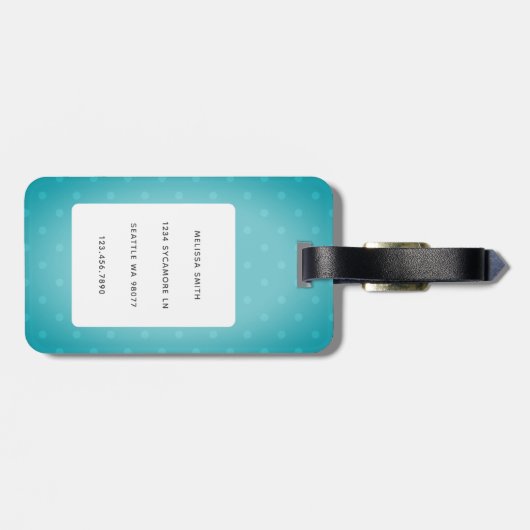 Cavalier King Charles, Bagagelabels uit Spanje (Achterkant horizontaal)