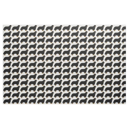 Cavalier King Charles black en tan silo Stof (Yard (91,4 cm))