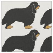 Cavalier King Charles black en tan silo Stof (Close Up)